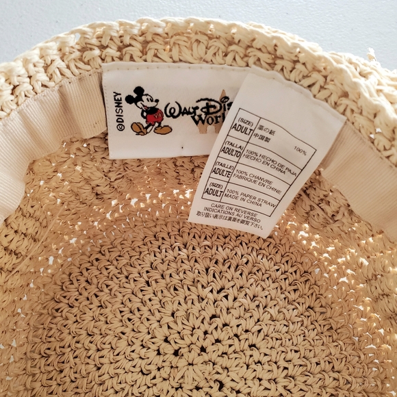 Super Cute Adult Disney Straw Hat - Picture 4 of 7